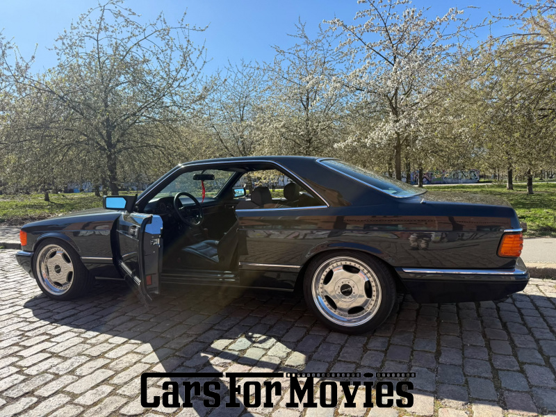 CarsForMovies | Mercedes Benz 560 SEC 1986 Deutschland Schwarz Schwarz Zivilfahrzeug Coupe DE - Berlin 7786 